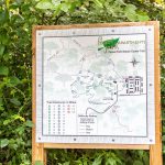 Map of the nearby hiking trails