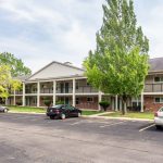 Parking spaces at Forest Park