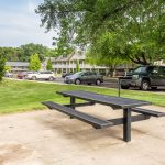 Picnic area on Forest Park grounds