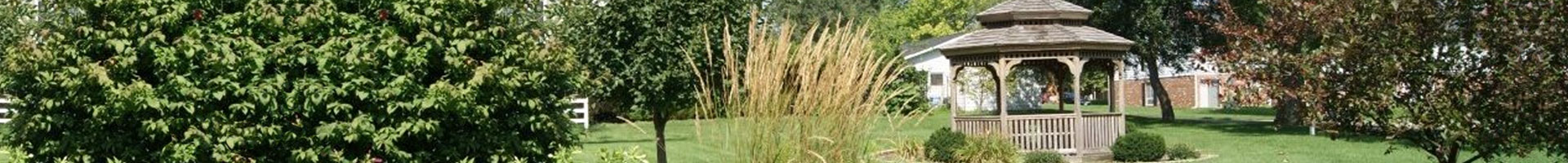 Photo of the gazebo on the Forest Park grounds
